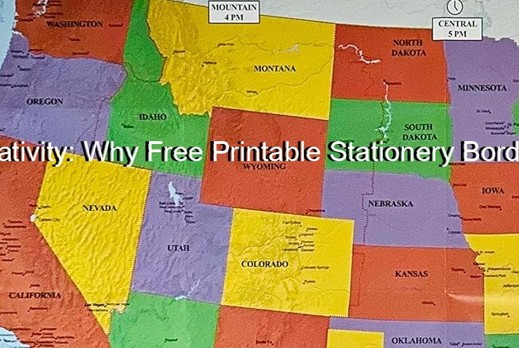 Unlock Your Creativity: Why Free Printable Stationery Borders Are Trending